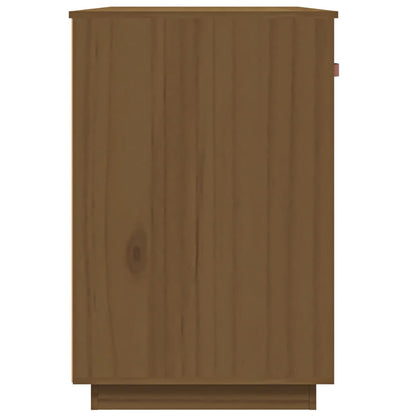 Desk Honey Brown 95x50x75 cm Solid Wood Pine