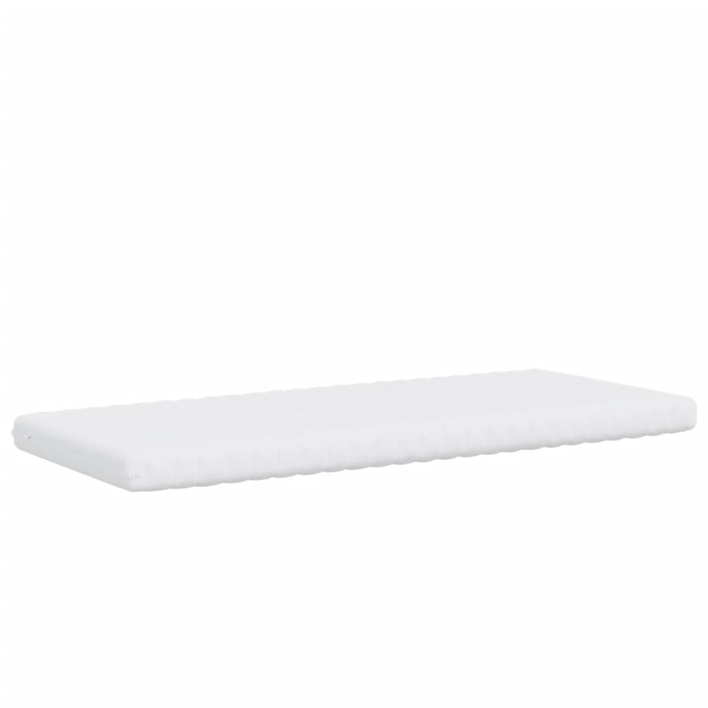Foam Mattresses 2 Pcs White 90X190 Cm 7-Zone Hardness 20 Ild