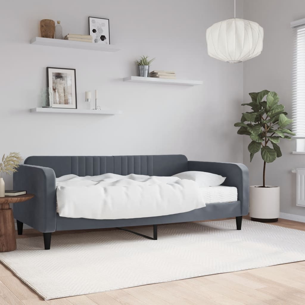 Day Bed 90X190 Cm Single Velvet