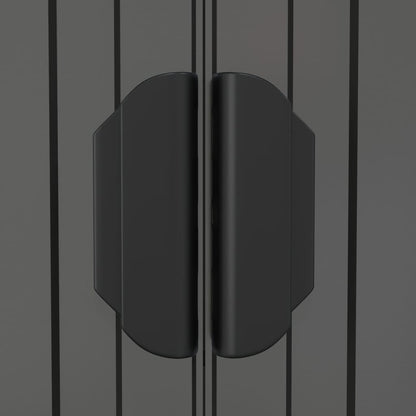 Garden Shed Light Grey Galvanised Steel