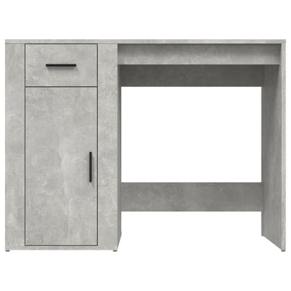 Escritorio Hormigón Gris 100x49x75 cm Madera Ingeniosa