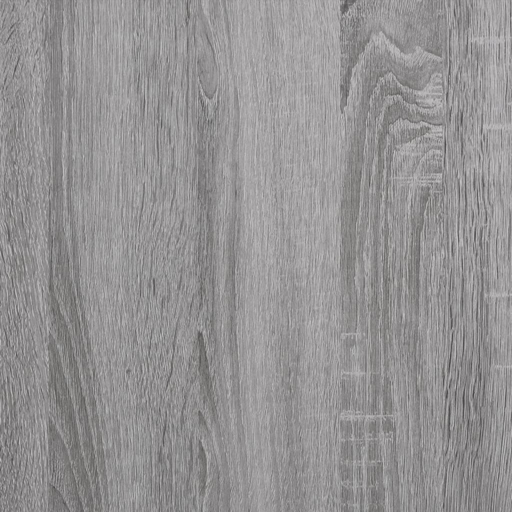 Desk with Drawers Grey Sonoma 102x50x76 cm Engineered Wood