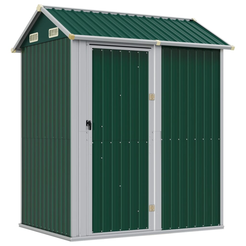 Garden Shed 192X152.5X237 Cm Galvanised Steel