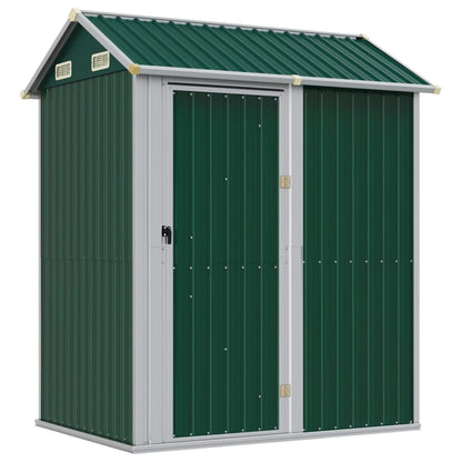 Garden Shed 192X152.5X237 Cm Galvanised Steel