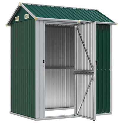 Garden Shed 192X152.5X237 Cm Galvanised Steel