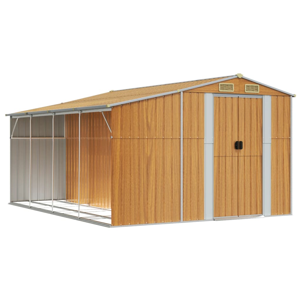 Garden Shed Galvanised Steel