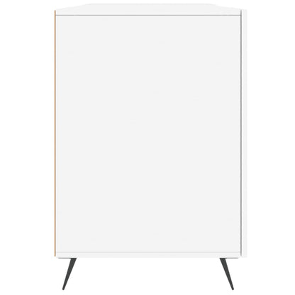 Bureau Blanc 140x50x75 cm Bois composite