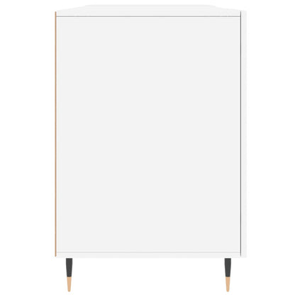 Bureau Blanc 140x50x75 cm Bois composite