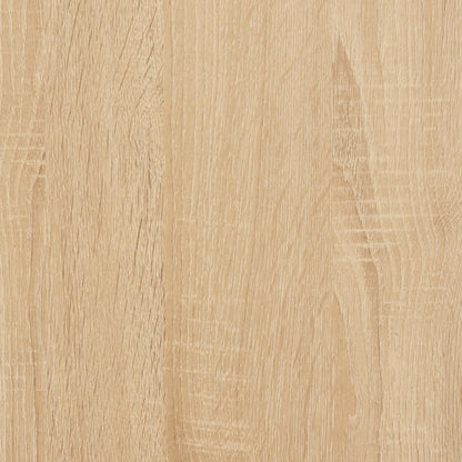 Desk Sonoma Oak 140x50x75 cm Engineered Wood