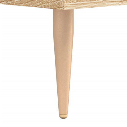 Desk Sonoma Oak 140x50x75 cm Engineered Wood