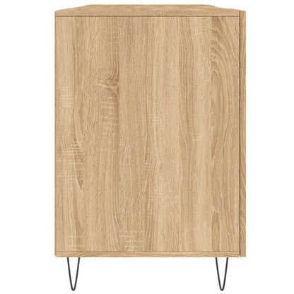 Desk Sonoma Oak 140x50x75 cm Engineered Wood