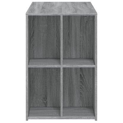 Escritorio Sonoma Gris 102x50x75 cm Madera Ingenierizada