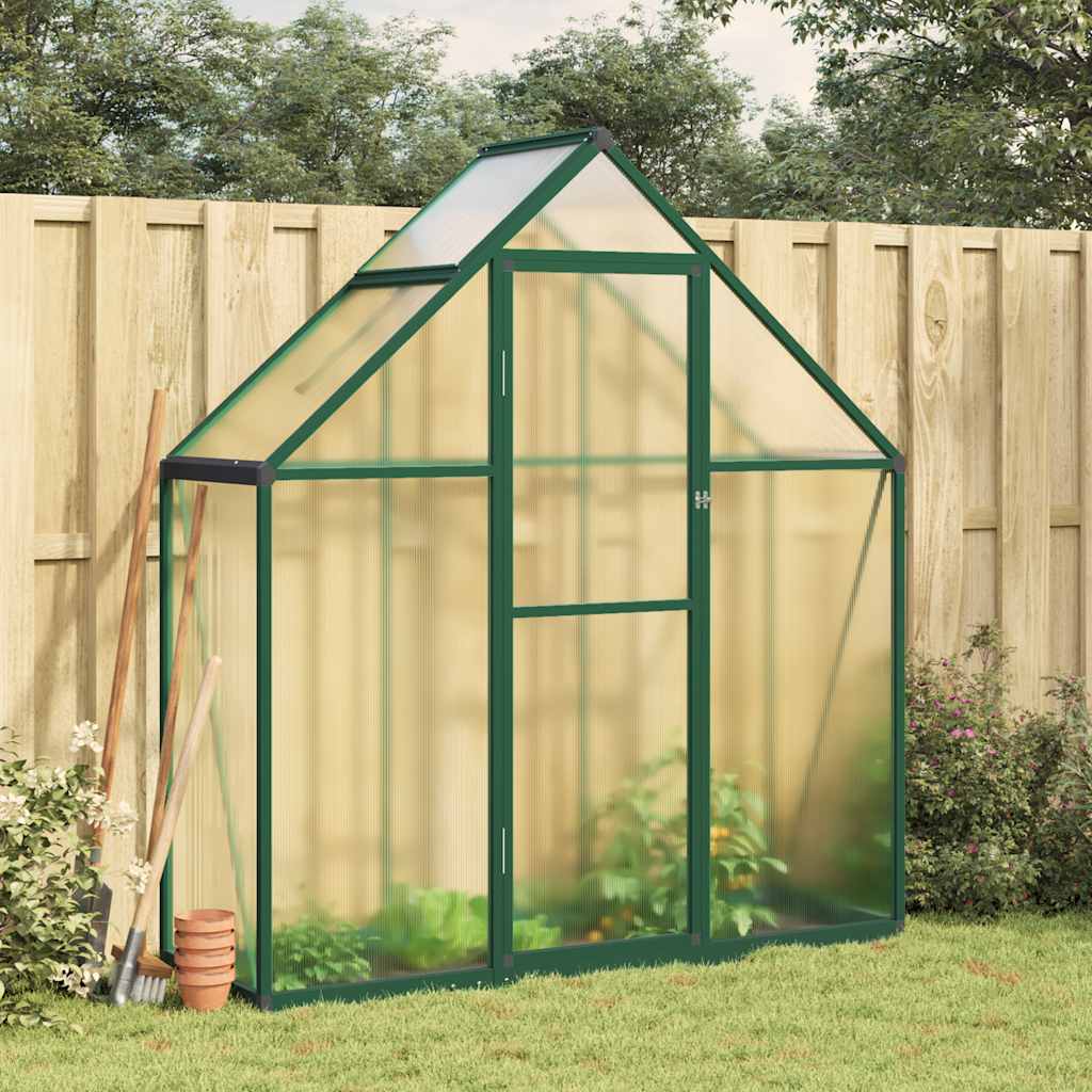 Greenhouse With Base Frame Aluminium