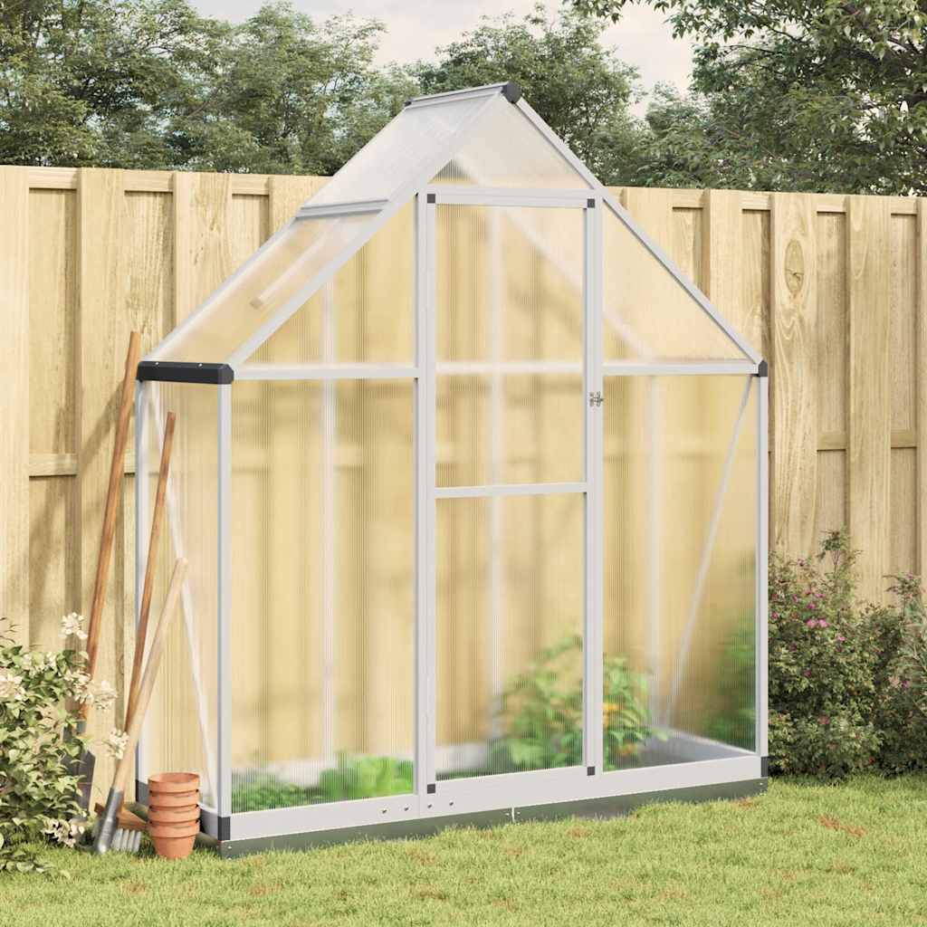 Greenhouse With Base Frame Aluminium