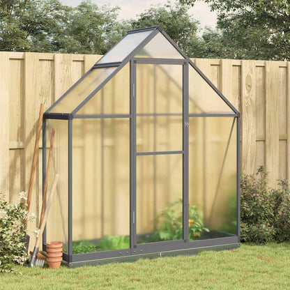 Greenhouse With Base Frame Aluminium