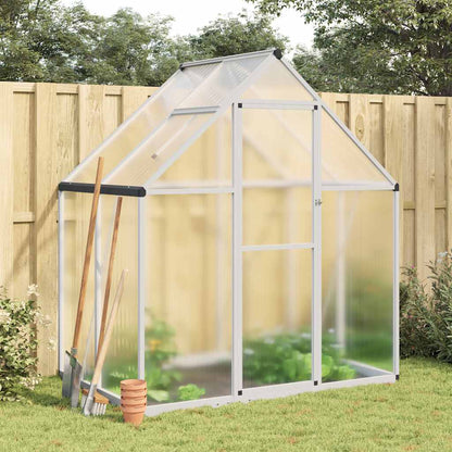 Greenhouse With Base Frame Aluminium