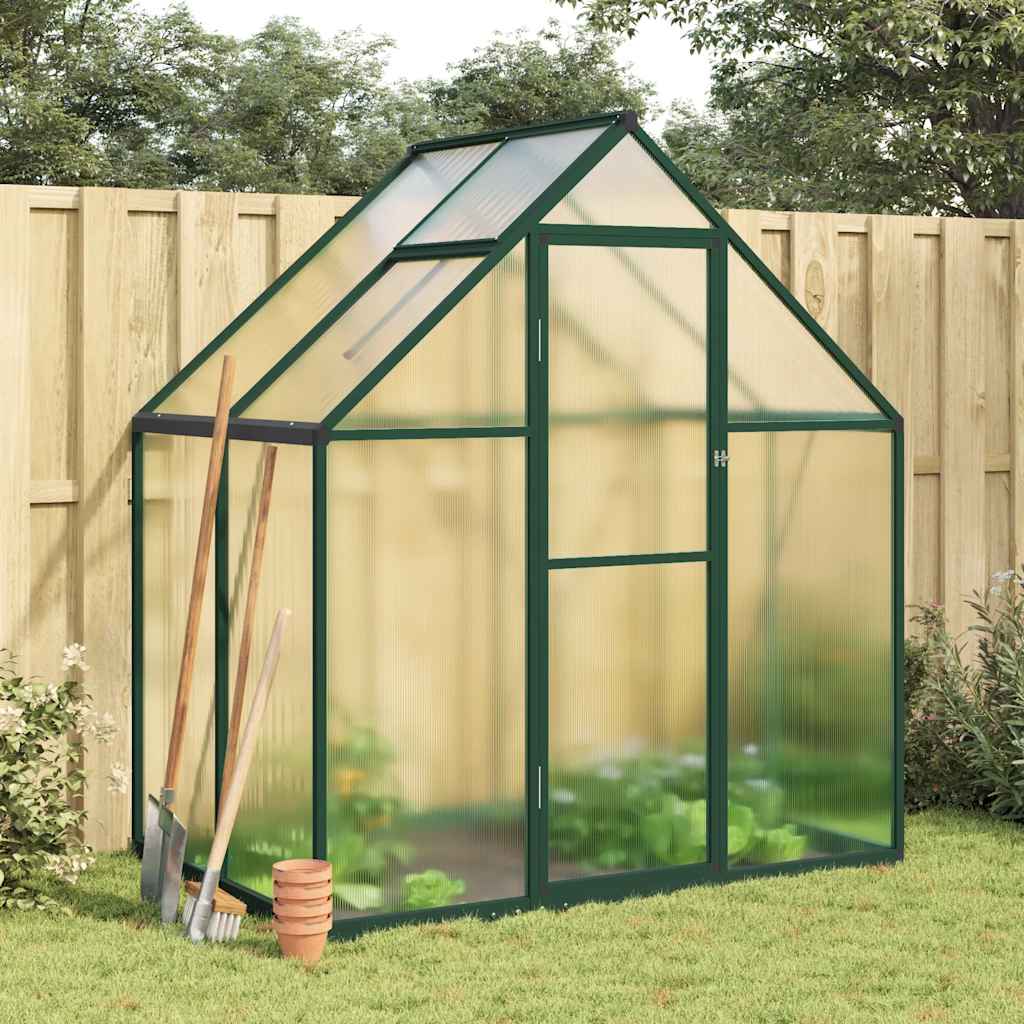 Greenhouse With Base Frame Aluminium