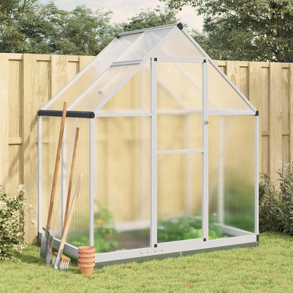 Greenhouse With Base Frame Aluminium