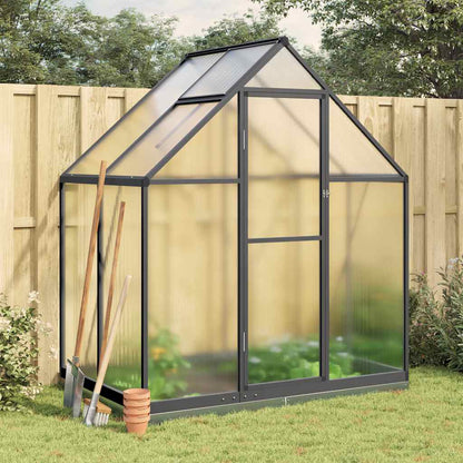 Greenhouse With Base Frame Aluminium
