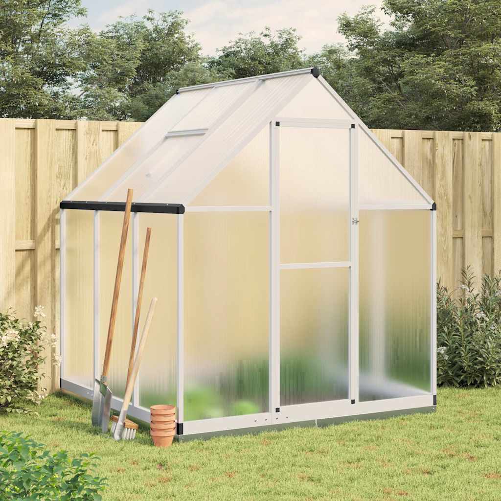 Greenhouse With Base Frame Aluminium