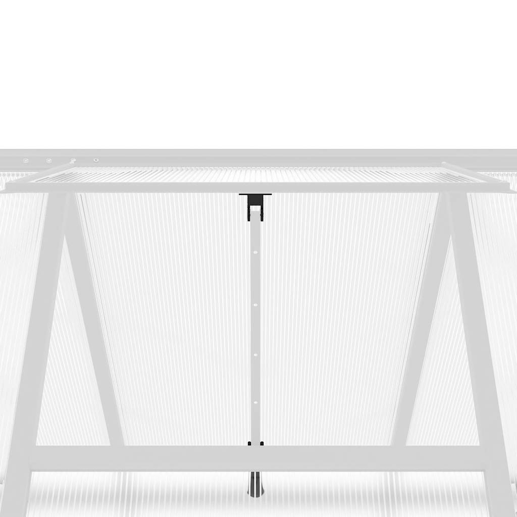 Greenhouse With Base Frame Aluminium