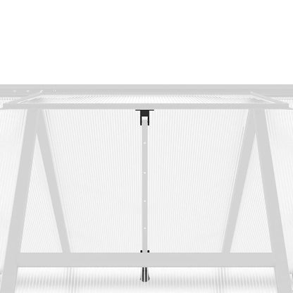 Greenhouse With Base Frame Aluminium