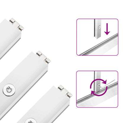 Greenhouse With Base Frame Aluminium