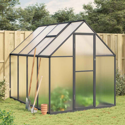 Greenhouse With Base Frame Aluminium