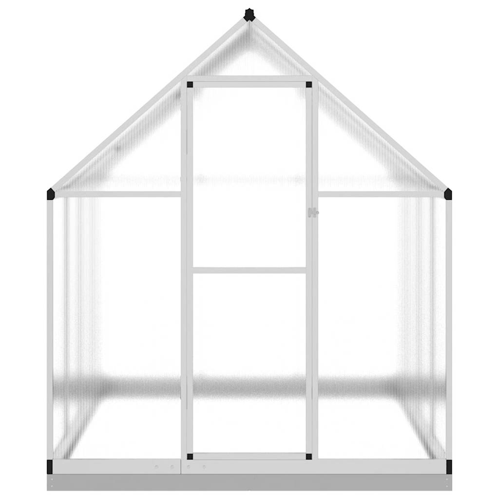 Greenhouse With Base Frame Aluminium