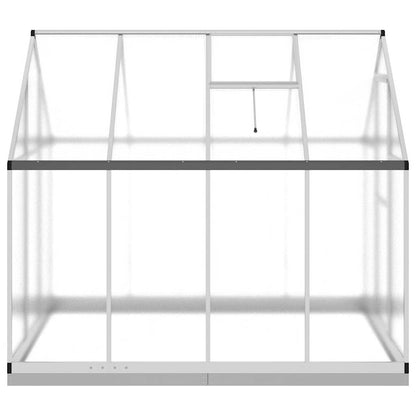 Greenhouse With Base Frame Aluminium