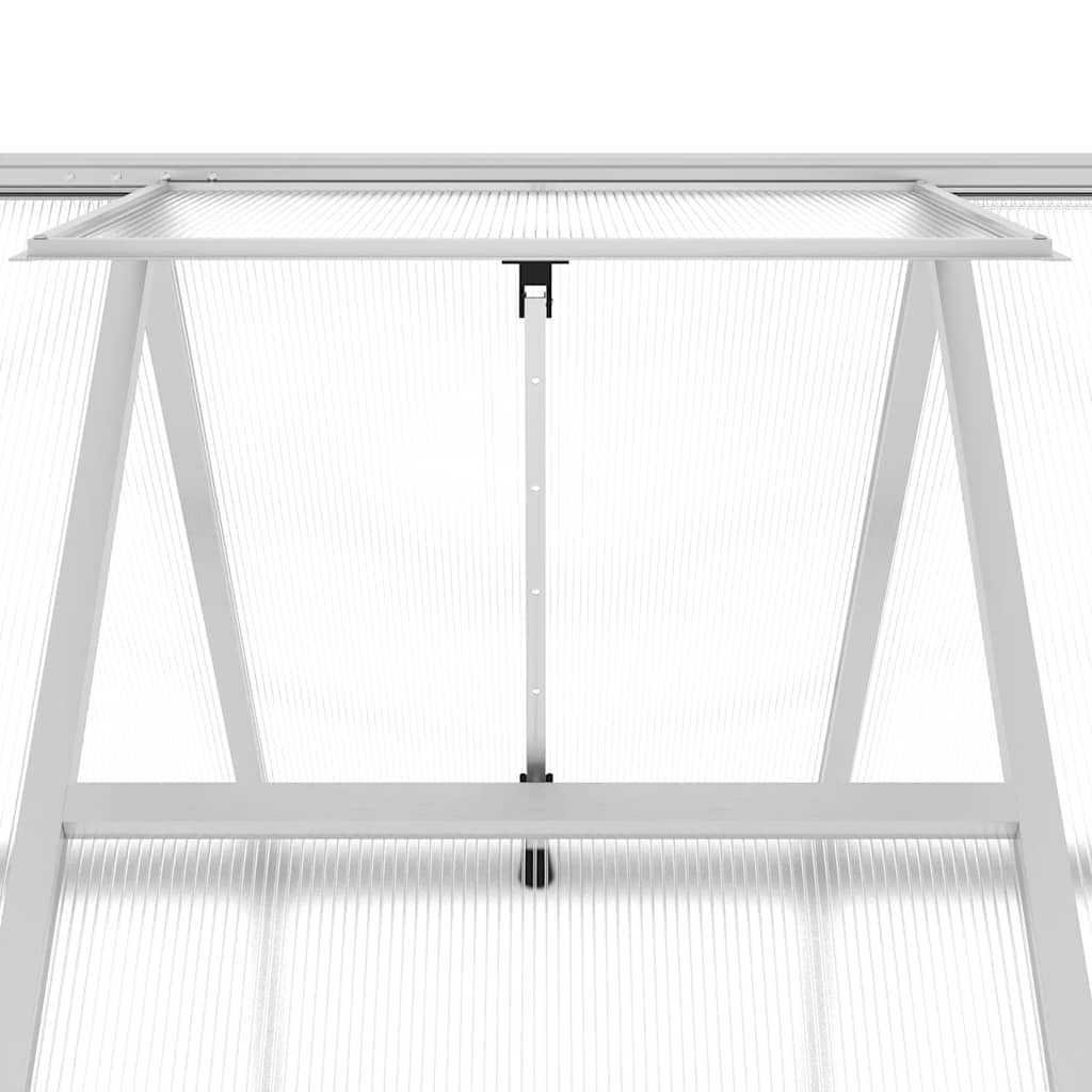 Greenhouse With Base Frame Aluminium