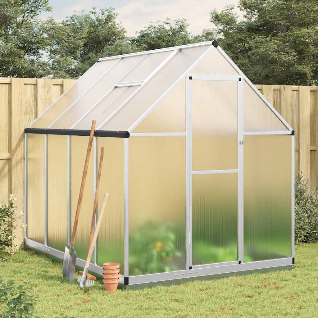 Greenhouse With Base Frame Aluminium