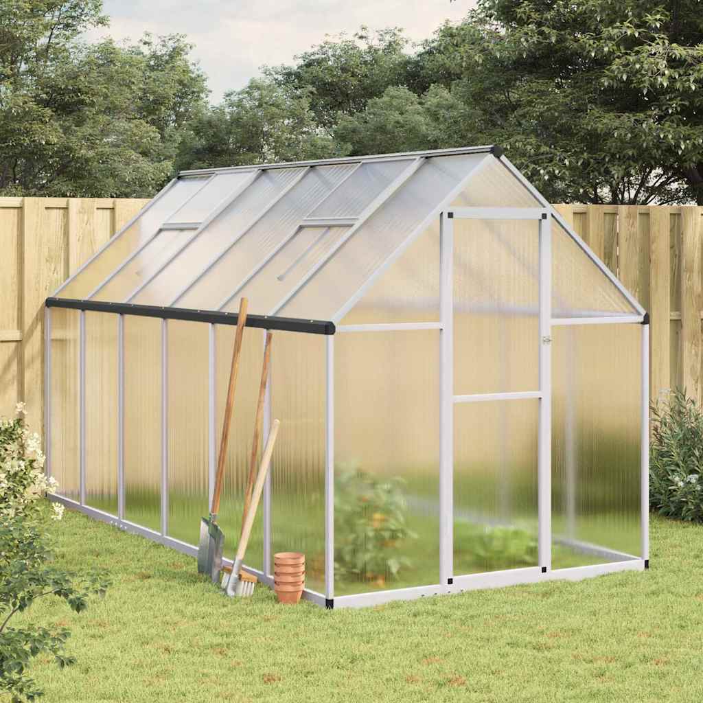 Greenhouse With Base Frame Aluminium