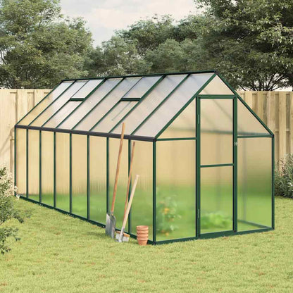 Greenhouse With Base Frame Aluminium