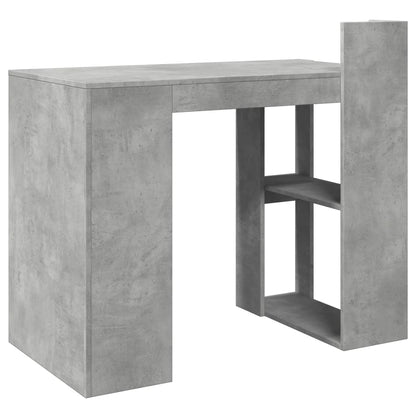 Office Desk Concrete Grey 103.5x56.5x94 cm Engineered Wood