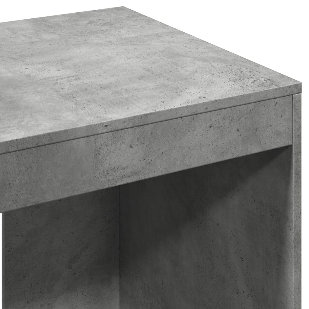 Office Desk Concrete Grey 103.5x56.5x94 cm Engineered Wood