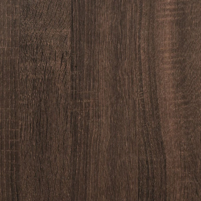 Office Desk Brown Oak 103.5x56.5x94 cm Engineered Wood