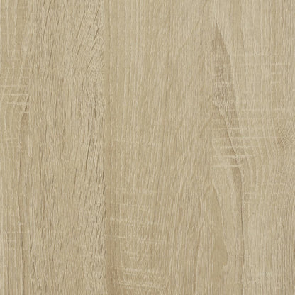 Office Desk Sonoma Oak 123.5x73.5x75 cm Engineered Wood
