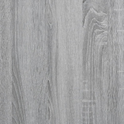 Bureau Gris Sonoma 123,5x73,5x75 cm Bois d'ingénierie