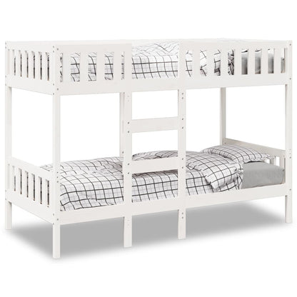 Bunk beds - Solid White Pine - 75cm x 190cm