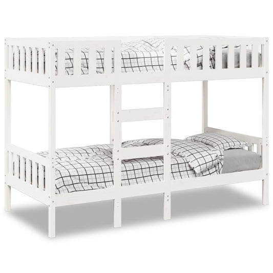 Bunk beds - Solid White Pine - 75cm x 190cm