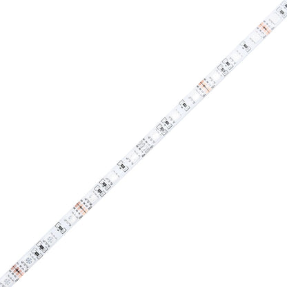 Escritorio con luces LED Roble Sonoma 200x104x91 cm Madera de ingeniería