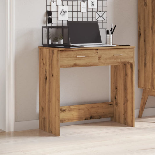 Escritorio Artisian Roble 80x40x75 cm Madera Ingenierizada