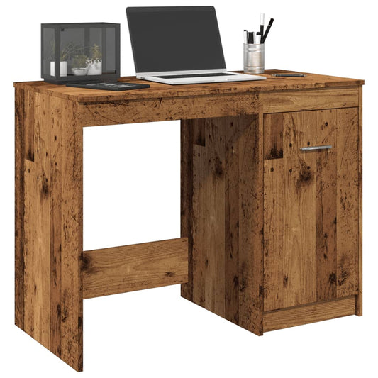 Bureau Old Wood 100x50x76 cm Bois d'ingénierie