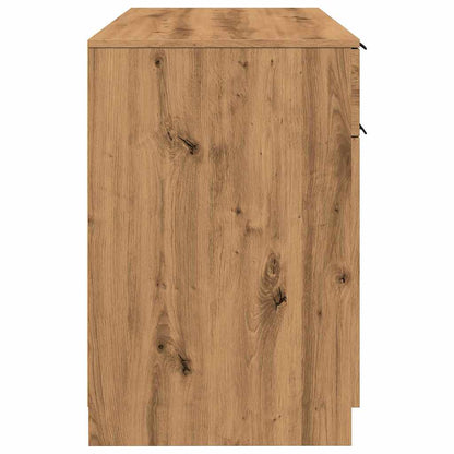 Desk Artisan Oak 100x50x75 cm Engineered Wood