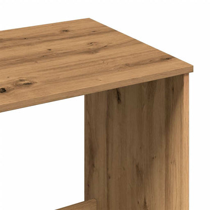 Desk Artisan Oak 100x50x75 cm Engineered Wood