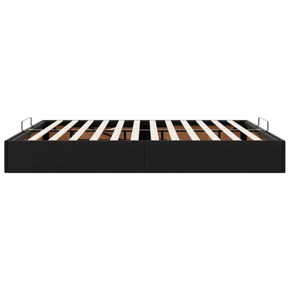 Ottoman Bed Frame Without Mattress Super King Faux Leather
