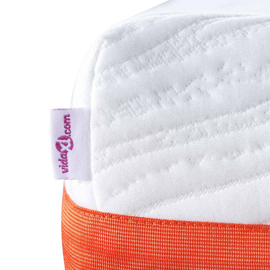 Mattress White And Grey Gel Memory Foam