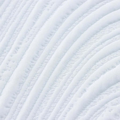 Mattress White And Grey Gel Memory Foam