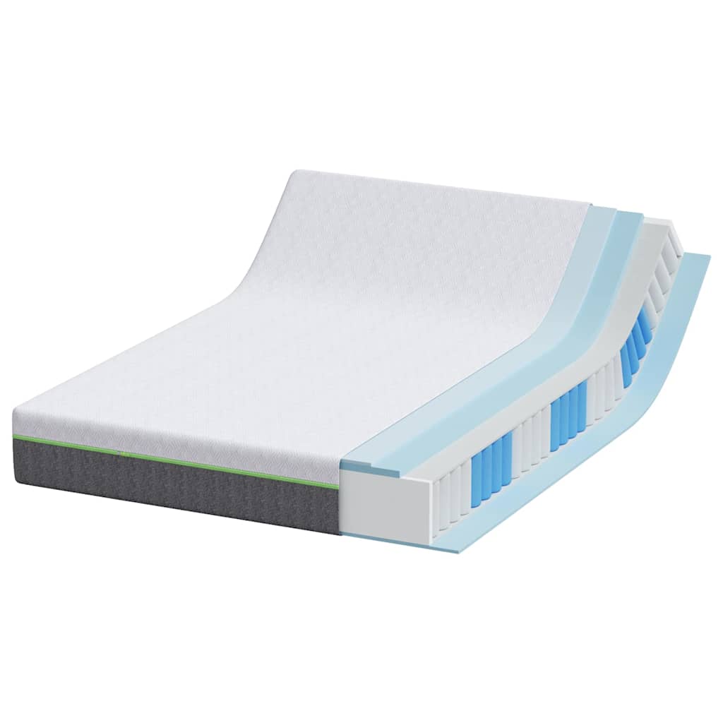 Mattress White And Grey Pocket Spring